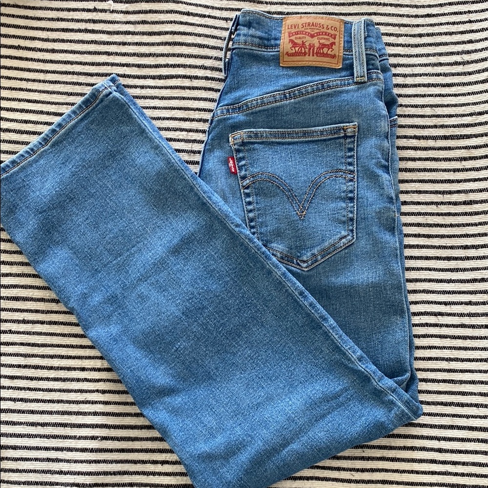 Levi's ribcage straight ankle 26
